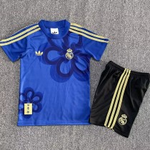 2025/26 R MAD Blue Kids Training Shorts Suit