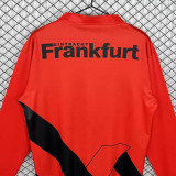 1993/95 Frankfurt Home Red Retro Long Sleeve Soccer jersey