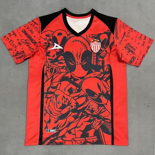 2025/26 Club Necaxa 3RD Red Fans Soccer jersey