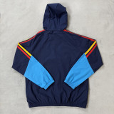 2026 Spain Dark Blue Windbreaker