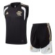 26/27 Flamengo Brown Training Shorts Suit