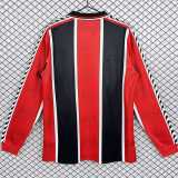 1996/97 Frankfurt Home Retro Long Sleeve Soccer jersey