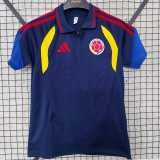 2026 Colombia Royal blue Polo Jersey