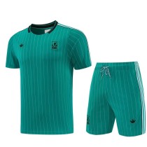26/27 LIV Green Training Shorts Suit