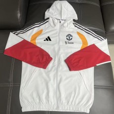 26/27 Man Utd White Windbreaker