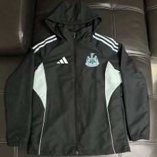 26/27 Newcastle Black Windbreaker
