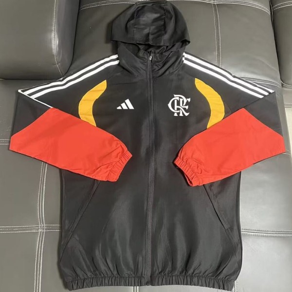 26/27 Flamengo Black Windbreaker