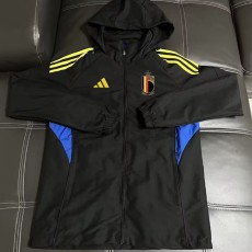 2026 Belgium Black Windbreaker