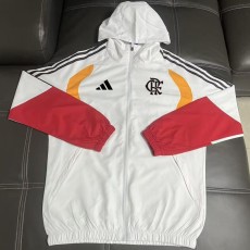 26/27 Flamengo White Windbreaker