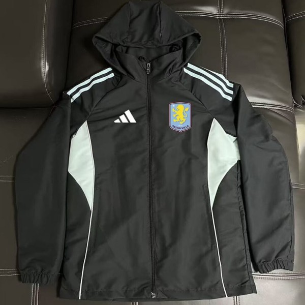 26/27 Aston Villa Black Windbreaker