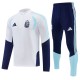2026 Argentina White Half Pull Tracksuit