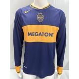 2006/07 Boca Juniors Home Retro Long Sleeve Soccer jersey