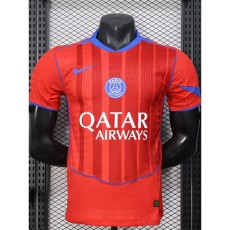 [PLAYER] 2025/26 PSG 3RD Red Player Soccer jersey