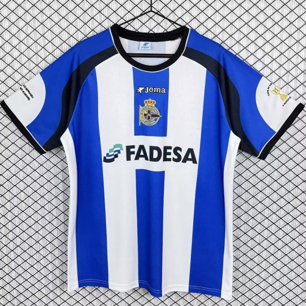 2001/02 La Coruna Home Retro Soccer jersey