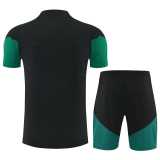 2026 Mexico Black Training Shorts Suit