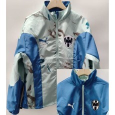 2025/26 CF Monterrey White & Blue Double Sided Windbreaker