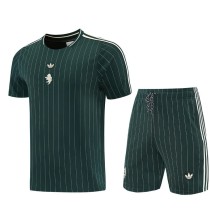 26/27 JUV Green Training Shorts Suit
