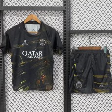 2025/26 PSG Jordan Night Edition Fans Kids Soccer jersey