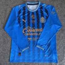 2025/26 Chivas 3RD Fans Long Sleeve Soccer jersey