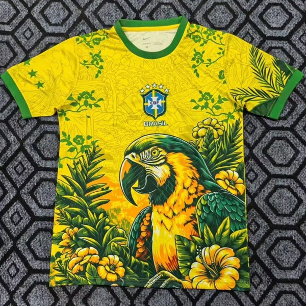 2026 Brazil Yellow Training Shirts