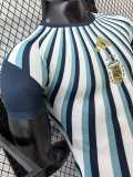 [PLAYER] 2026 Argentina Special Edition Royal blue White Player Soccer jersey
