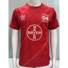 1987/88 Bayer 04 Leverkusen Home Red Retro Soccer jersey
