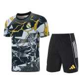 26/27 R MAD Black white Training Shorts Suit