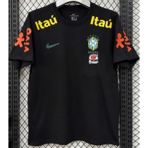 2026 Brazil Black Polo Jersey
