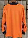 1980 Netherlands Home Retro Long Sleeve Soccer jersey