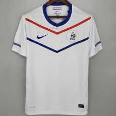 2010 Netherlands Away Retro Soccer jersey