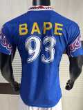 26/27 A Bathing Ape Blue Player Training Shirts