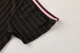 26/27 JUV Black Training Shorts Suit