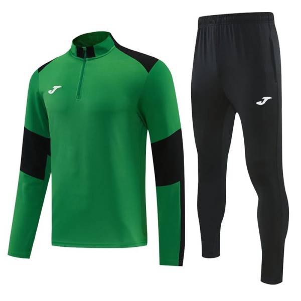 26/27 Green Half Pull Tracksuit
