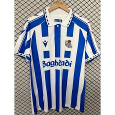2025/26 Real Sociedad Special Edition White Blue Fans Soccer jersey