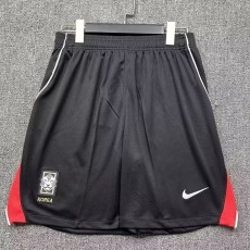 2026 Korea Republic Home Black Fans Soccer Shorts