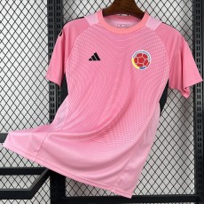 2026 Colombia Goalkeeper Pink Fans Soccer jersey