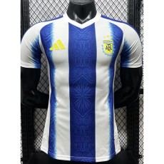 2026 Argentina Blue White Player Training Shirts