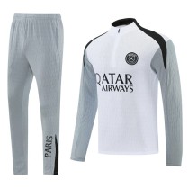 26/27 PSG Gray Half Pull Tracksuit