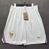 2026 France Home White Fans Soccer Shorts