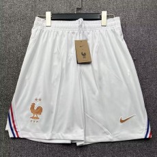 2026 France Home White Fans Soccer Shorts