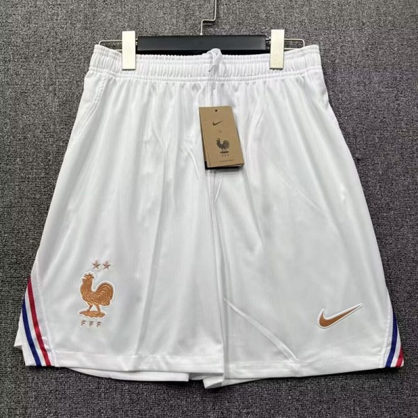 2026 France Home White Fans Soccer Shorts