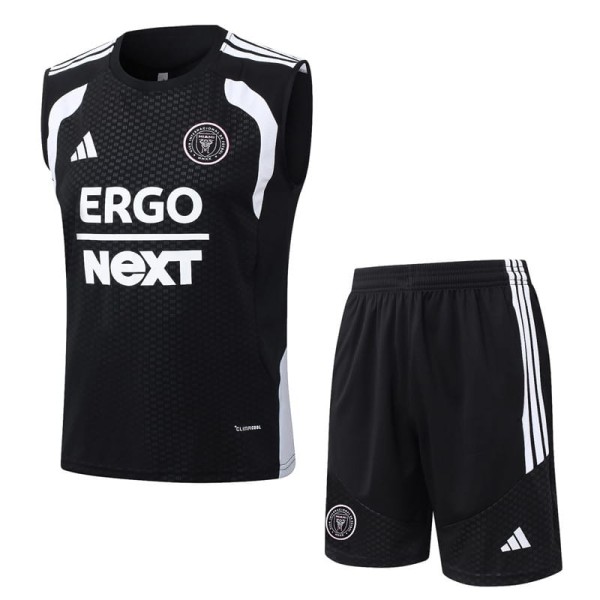 26/27 Inter Miami Black Training Shorts Suit
