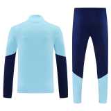 2026 Argentina Light blue Half Pull Tracksuit