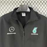 26/27 Mercedes Black Windbreaker