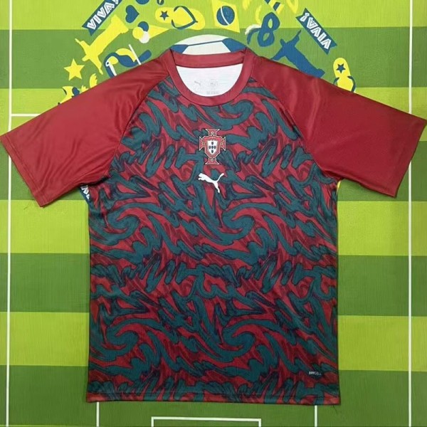 2026 Portugal Red Training Shirts