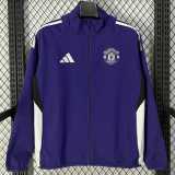 26/27 Man Utd Purple Windbreaker