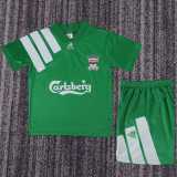 1992/93 LIV Away Retro Kids Soccer jersey