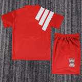 1992/93 LIV Away Red Retro Kids Soccer jersey