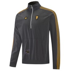 26/27 R MAD Gray Half Pull Training Shirts