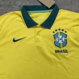 2026 Brazil Yellow Polo Jersey